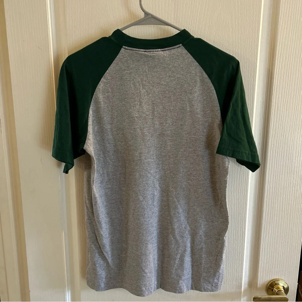 Green Bay Packers Gray/Green T-Shirt XL 14/16 NFL EUC - Picture 5 of 5